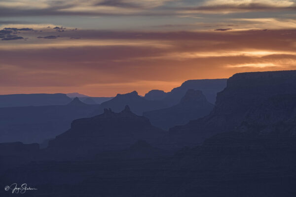 Canyon Silhouettes by Jagi Shahani