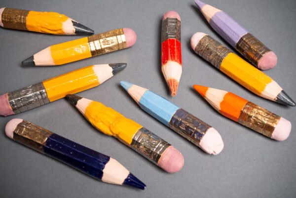 Ceramic Pencils by Diane Levinson