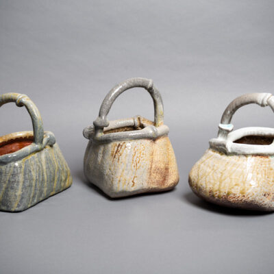 Wood Fired Baskets by Diane Levinson