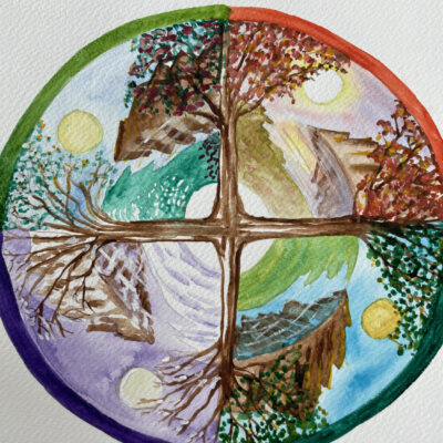 Four Seasons Mandala by Sujata Tibrewala