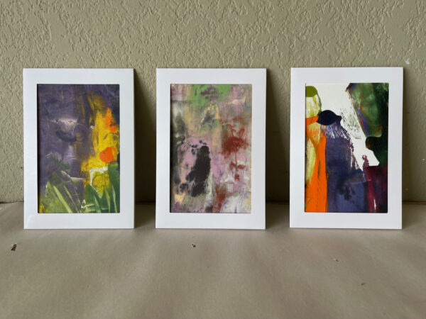 Mini Monotypes by Vivian Walz