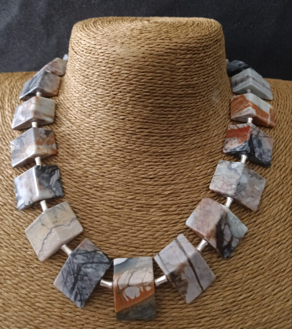 Picasso Jasper Collar by Larisa Vaserman