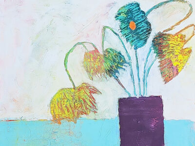 Tilted Blooms by Lisa Crooke