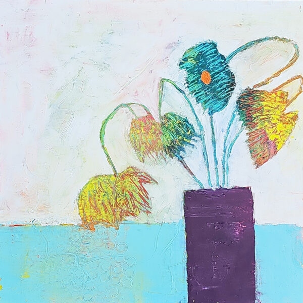 Tilted Blooms by Lisa Crooke