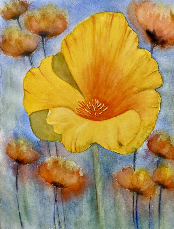 The Yellow Heart of Spring by Anu Valtanen